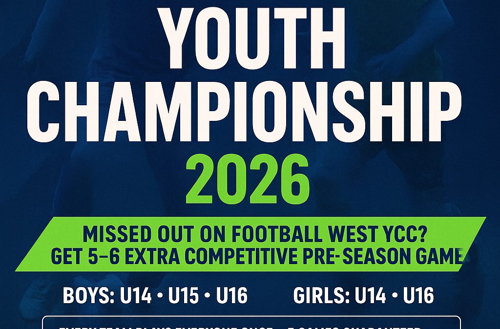 WA UNITED JDL PRE-SEASON YOUTH CHAMPIONSHIP 2026